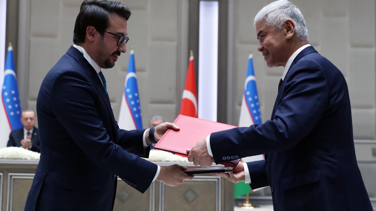 Türkiye ile Özbekistan arasında 10 anlaşma imzalandı