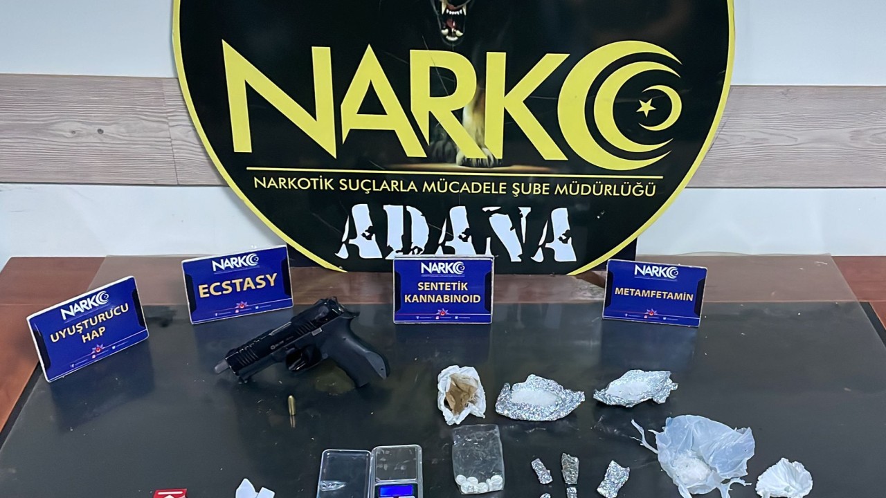 Adana'da uyuşturucu operasyonunda 2 zanlı tutuklandı