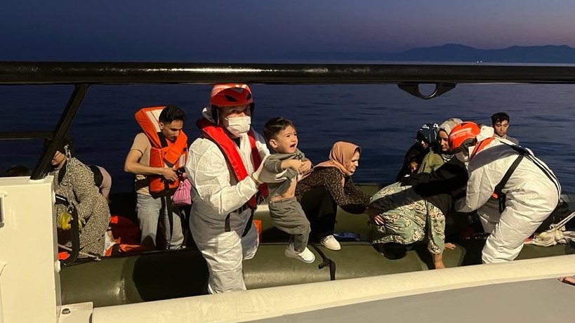 Aydın'da 38 düzensiz göçmen yakalandı