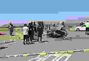 Elazığ'da devrilen otomobildeki 1 kişi öldü