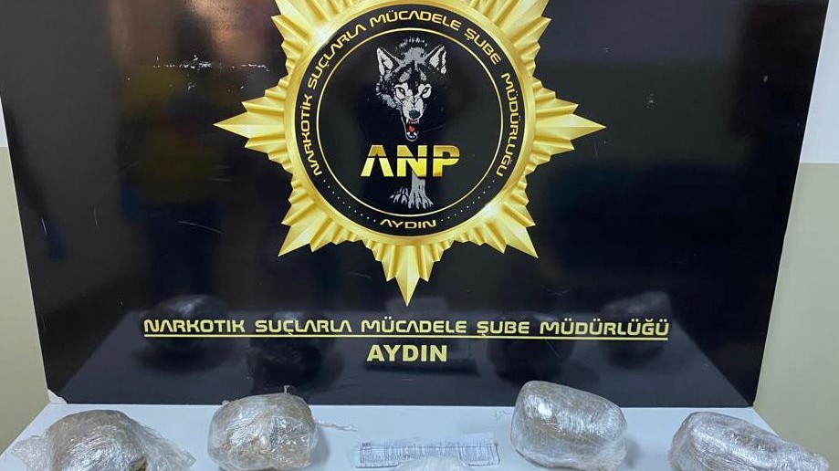 Aydın'da araçlarında uyuşturucu bulunduran 4 şüpheli tutuklandı
