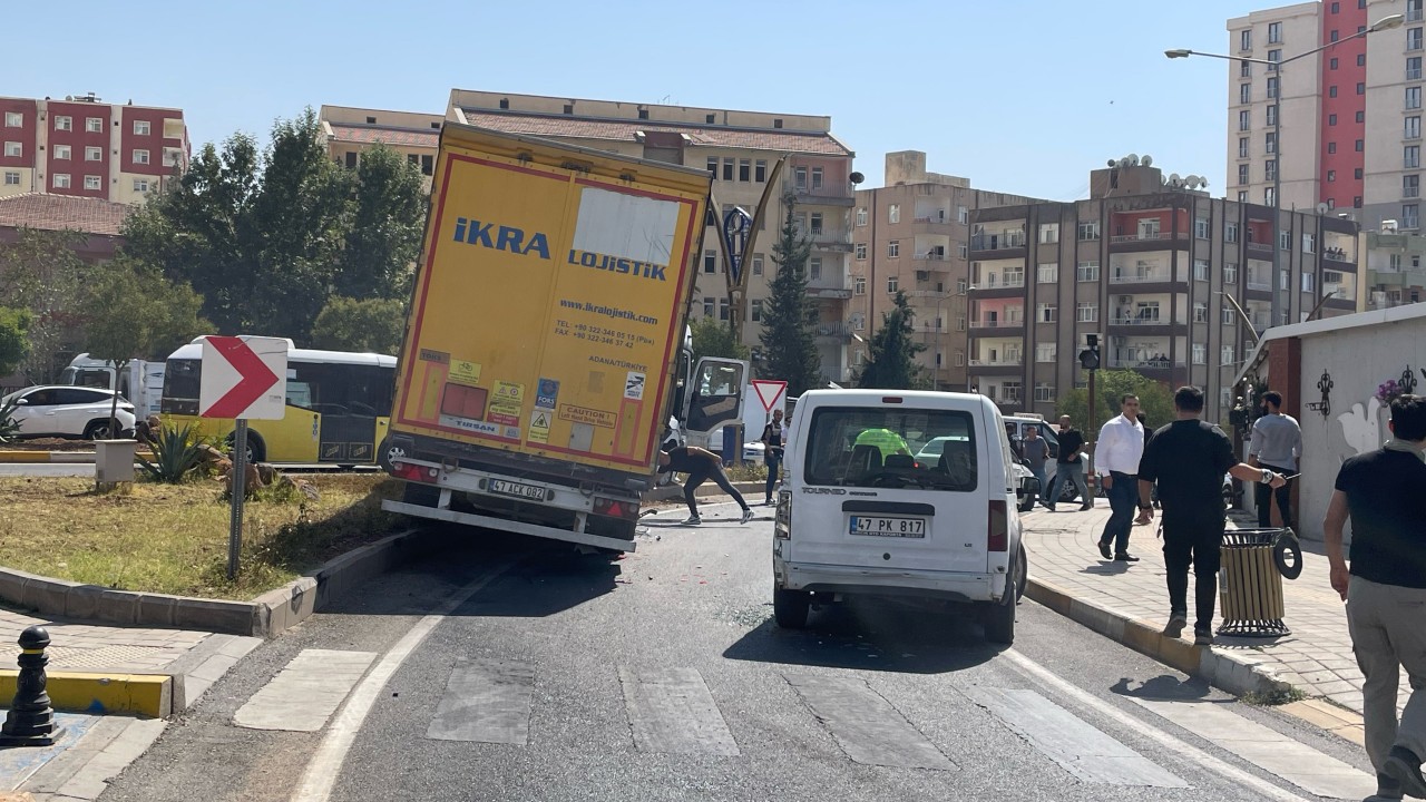 Mardin'de polisten kaçan tırın sürücüsü kovalamaca sonucu yakalandı