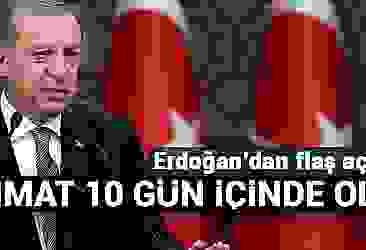Erdoğan''dan flaş açıklamalar!