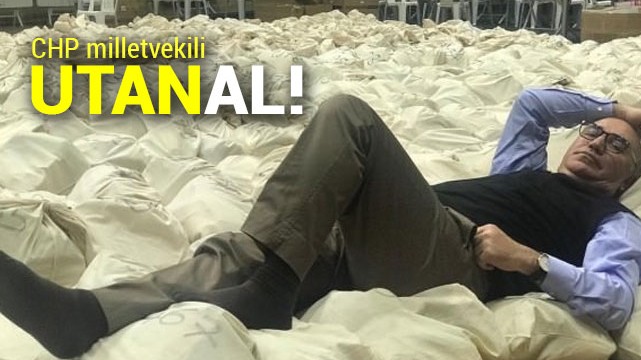 CHP milletvekili Tanal''dan skandal poz