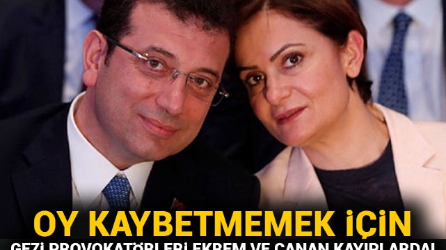 Ekrem İmamoğlu ve Kaftancıoğlu ''oy kaybı korkusu'' yüzünden kayıplarda!