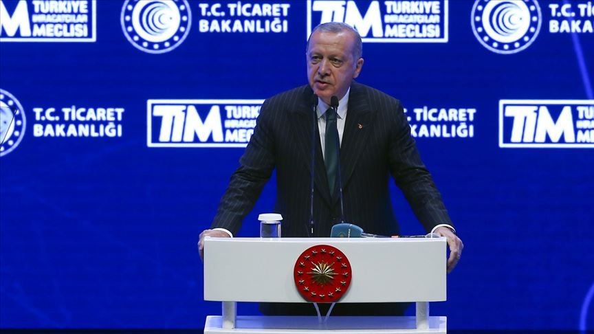 Başkan Erdoğan''dan flaş ihracat açıklaması!