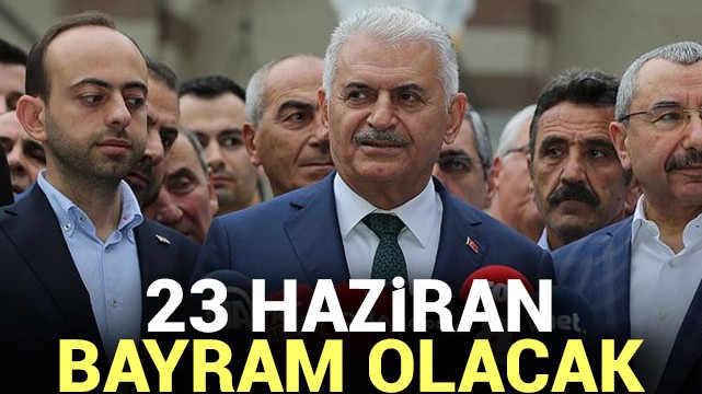 Yıldırım''dan İstanbul seçimi açıklaması