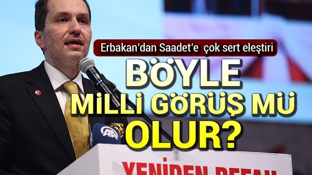 Fatih Erbakan''dan çok sert Canan Kaftancıoğlu tepkisi!