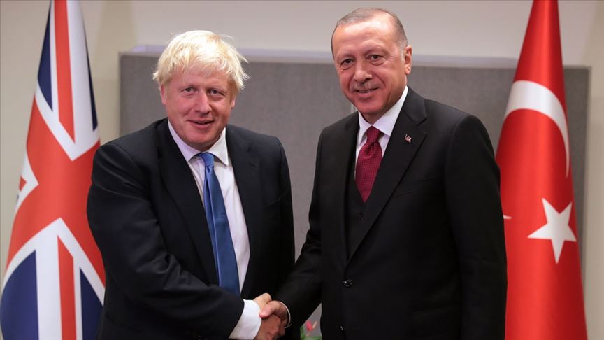 Başkan Erdoğan İngiltere Başbakanı ile görüştü