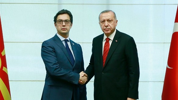 Başkan Erdoğan Makedonya lideri ile görüştü