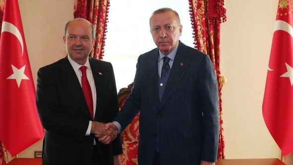 Başkan Erdoğan, KKTC Başbakanı Tatar''ı kabul etti