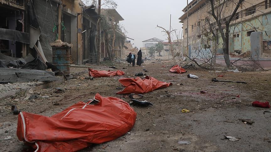 Halep'te sivil katliamı: 46 ölü