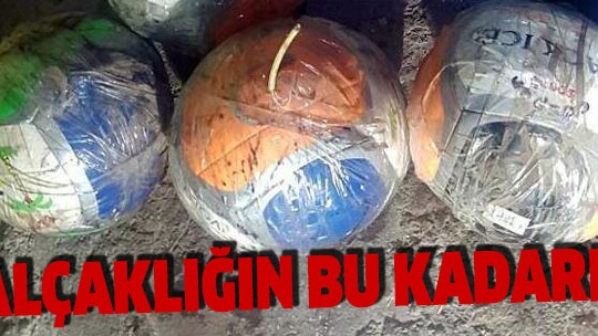 PKK'lı hainler voleybol topuna bomba tuzaklamışlar