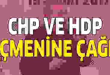 Erdoğan'dan CHP ve HDP seçmenine çağrı!