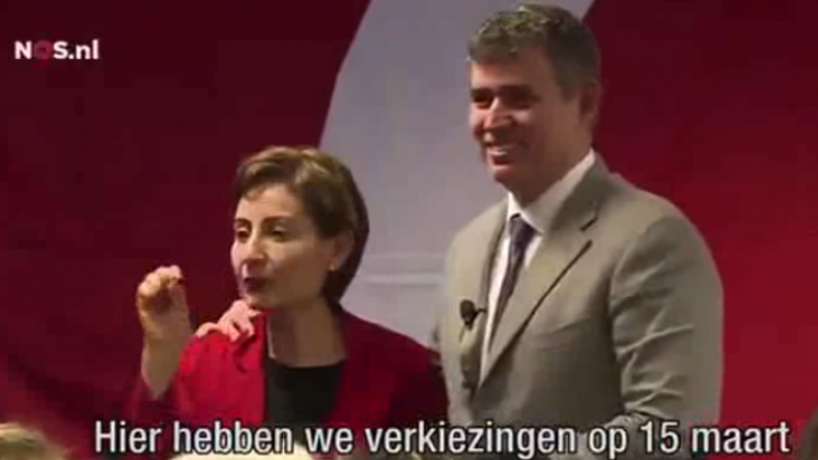 Feyzioğlu'nun hayır propagandası  Hollanda devlet televizyonunda