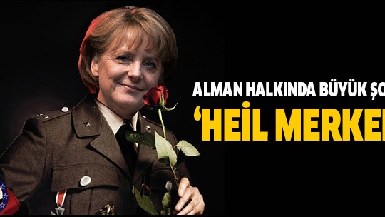 Merkel'e kendi halkından 'Nazi' şoku!
