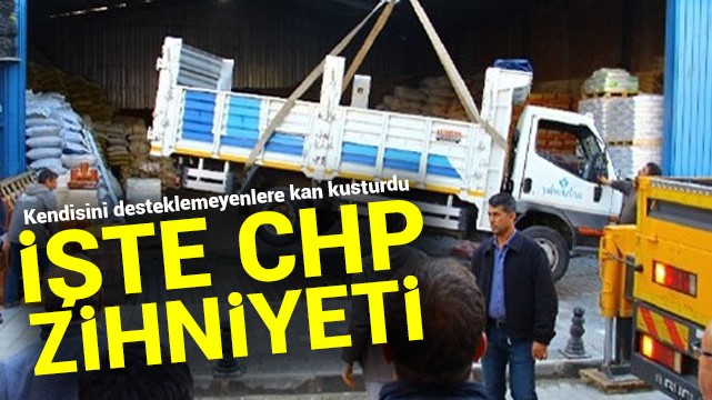 CHP''li başkanın ilk icraatı çileden çıkardı