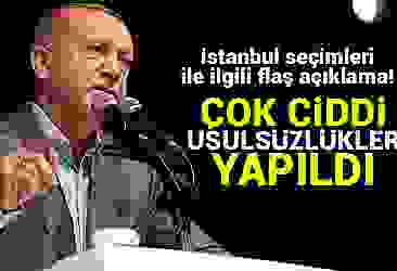 Başkan Erdoğan: İstanbul seçimlerinde çok ciddi yanlışlıklar yapıldı