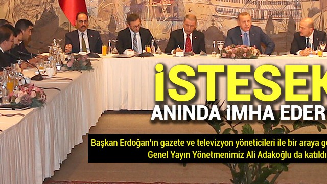 Başkan Erdoğan çok net konuştu: İstesek yerle yeksan ederiz!