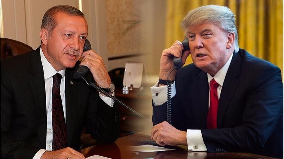 Erdoğan, Trump ile telefon görüşmesi gerçekleştirdi