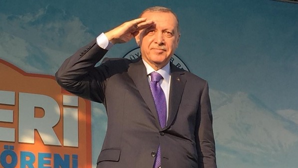 Erdoğan''dan asker selamı!
