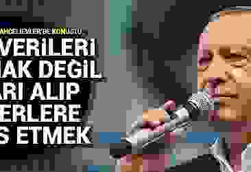 Başkan Erdoğan: Derdi verileri korumak değil onları alıp bir yerlere servis etmek