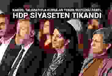 Kandil talimatıyla kurulan terör sözcüsü parti: HDP siyaseten tıkandı