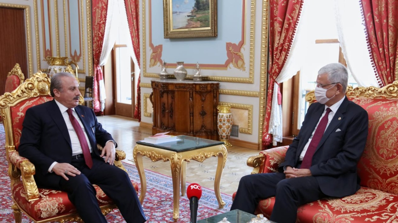 Meclis Başkanı Şentop,  Volkan Bozkır ile görüştü