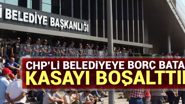 CHP''li Şişli Belediyesi borç batağında!