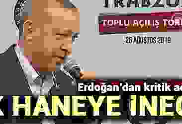 Erdoğan''dan kritik açıklamalar! Tek haneye inecek