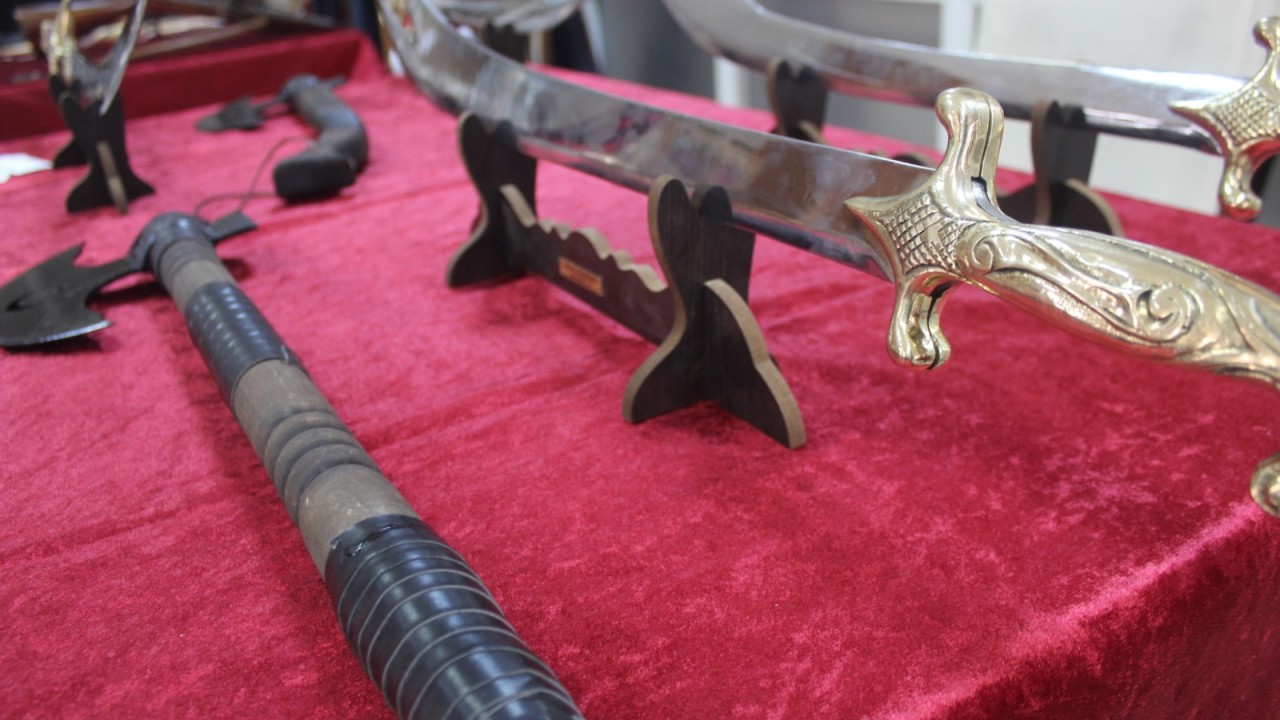 Osmanlı silahları sergisi açıldı